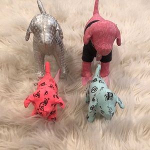 Limited edition dogs from Victoria secret.